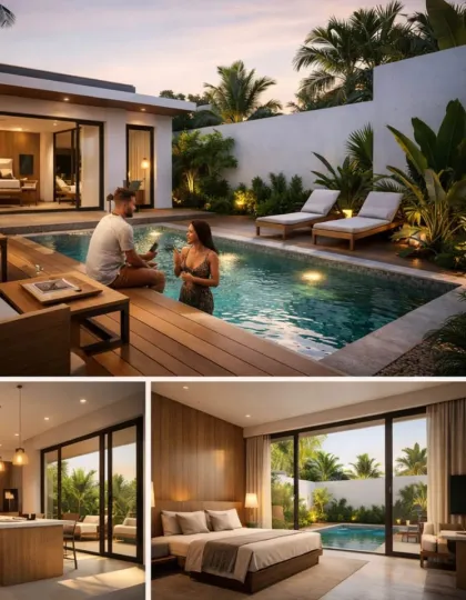 Villa compacte privée avec piscine en pré-vente à Bandon, Phuket