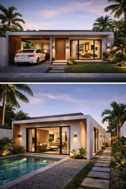 Villa compacte privée avec piscine en pré-vente à Bandon, Phuket