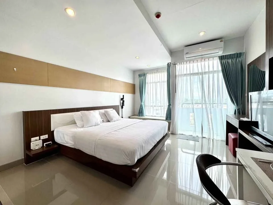 อพาร์ตเมนต์ 1 ห้องนอน 1 ห้องน้ำ ที่ The Bell Condominium ชะลอง