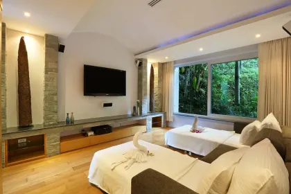 Villa de luxe 7 chambres avec piscine et vue mer ouverte à Cherng Talay