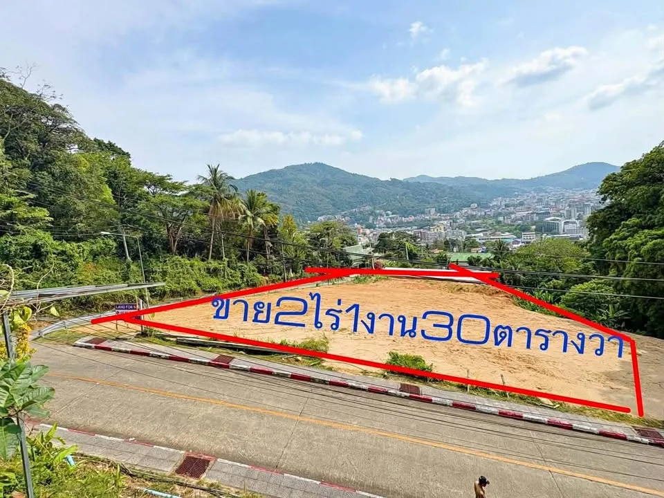 Sea & Jungle View Land for Sale in Patong, Phuket