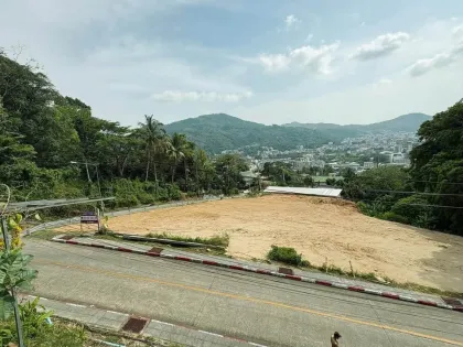 ที่ดินวิวทะเลและป่าในป่าตอง ภูเก็ต