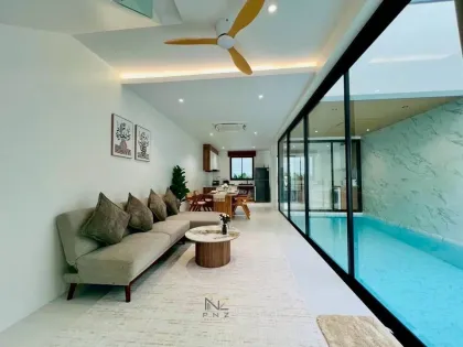 Villa moderne 3 chambres avec piscine privée à Pasak, Cherngtalay
