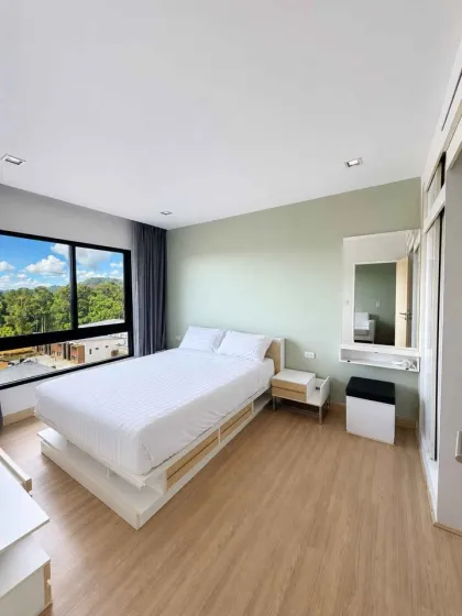 Апартаменты с 1 спальней и видом на горы в The Happy Place Condo