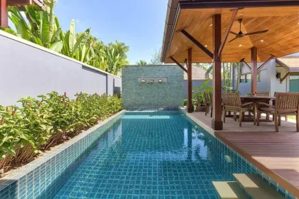 Villa Moderna con Piscina Privada en Zona Tranquila de Kamala