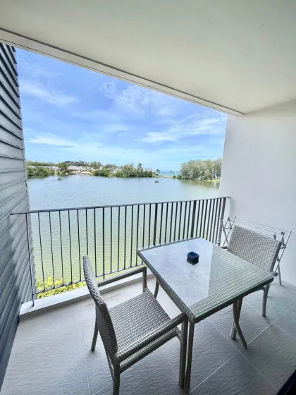 2-Zimmer-Apartment mit Lagunen- und Meerblick in Cassia Phuket