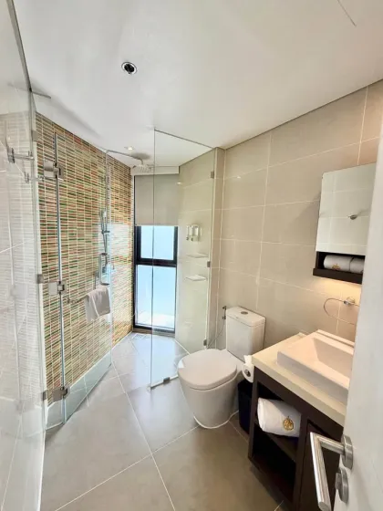 2-Zimmer-Apartment mit Lagunen- und Meerblick in Cassia Phuket