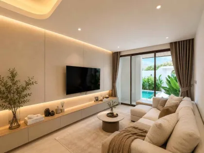 Elegant 3-Bedroom Modern Tropical Pool Villa in Chalong