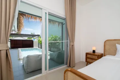 Villa 2 chambres 2 salles de bain avec piscine près de Rawai Beach