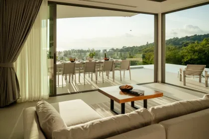 Luxusvilla mit Meerblick, 3 Schlafzimmer, 4 Bäder in Naithon Phuket