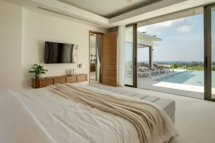 Luxusvilla mit Meerblick, 3 Schlafzimmer, 4 Bäder in Naithon Phuket
