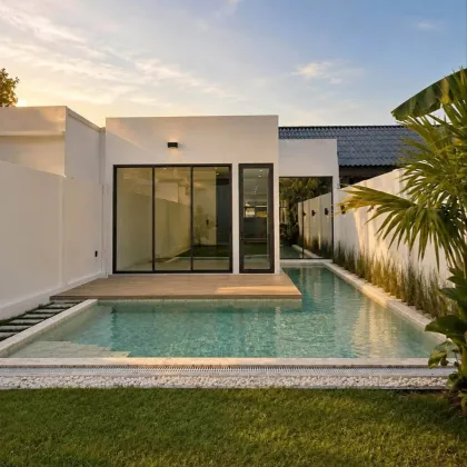 Private Pool Villa with 3 Beds and 3 Baths in Phuket Town