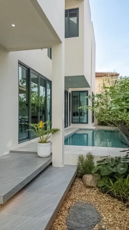 Geräumige 3-Schlafzimmer 2-stöckige Villa in Baan Maneekram, Wichit, Phuket