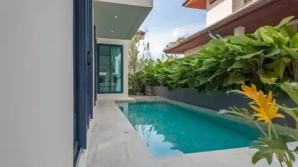 Geräumige 3-Schlafzimmer 2-stöckige Villa in Baan Maneekram, Wichit, Phuket