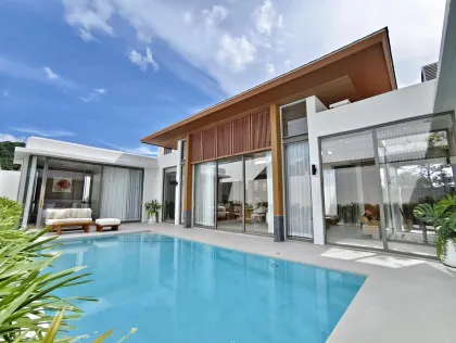 Luxus 3-Zimmer-Poolvilla zum Verkauf in Thalang, Phuket