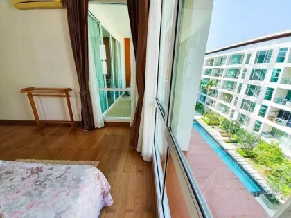 2 спальни, 2 ванны — квартира в The Breeze Hua Hin с видом на бассейн и море