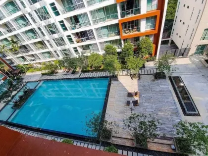 2 спальни, 2 ванны — квартира в The Breeze Hua Hin с видом на бассейн и море