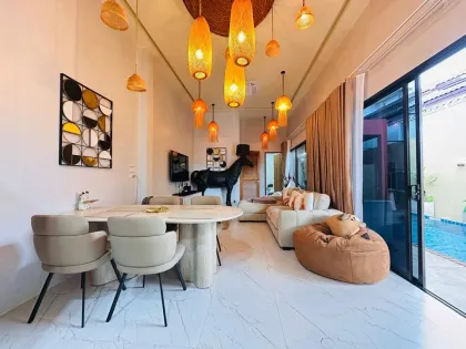 Villa élégante 2 chambres avec piscine à Rawai, Phuket