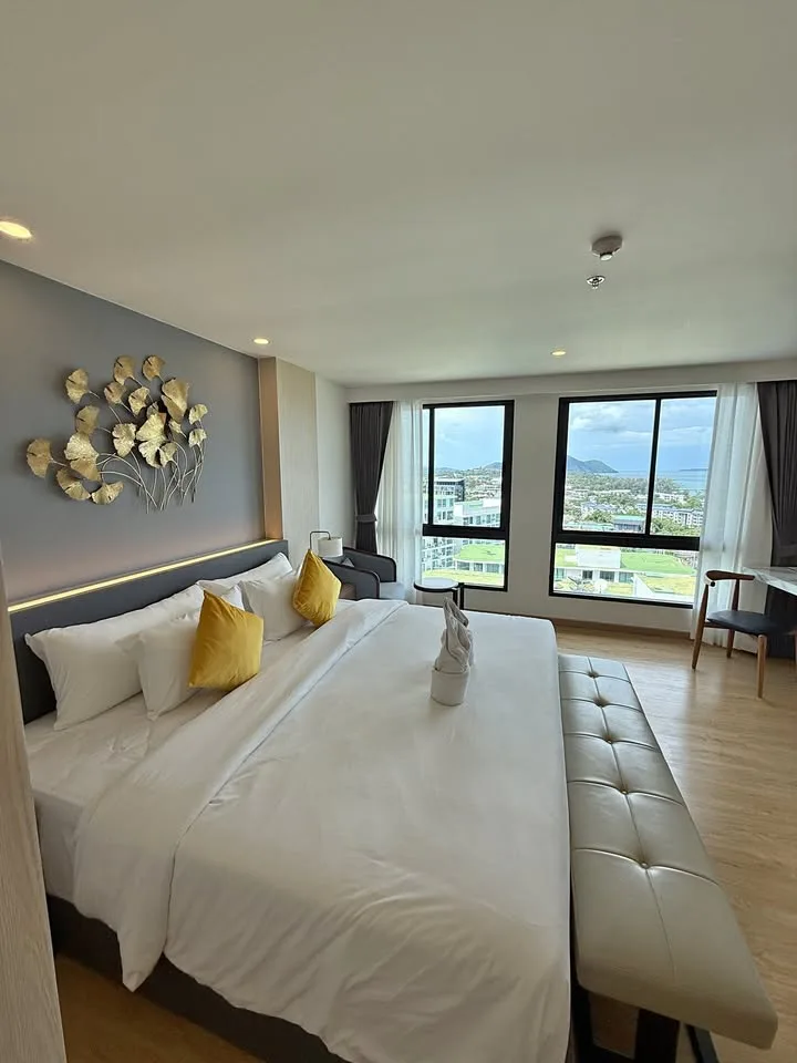 Роскошные 1-спальные двухуровневые апартаменты в Wyndham Rawai