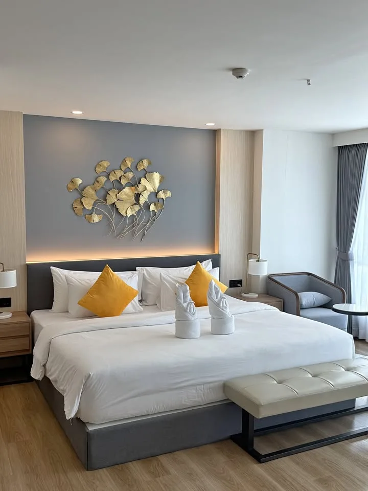 Роскошная двухэтажная 1-комнатная квартира в Wyndham Rawai