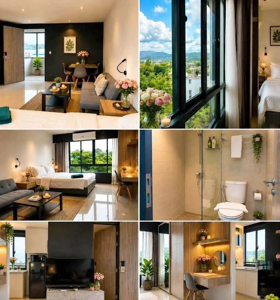 Moderne 1-Zimmer-Wohnung in Kathu, Phuket zu verkaufen