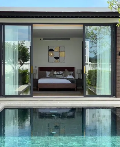 Moderne 3-Schlafzimmer-Villa im Boat Avenue Resident, Bang Tao