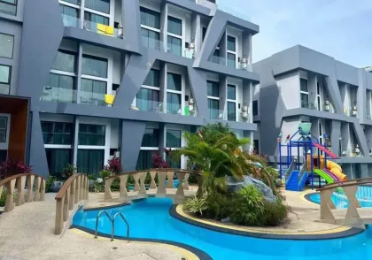 Просторная 1-комнатная квартира в Utopia Loft с видом на бассейн в Раваи