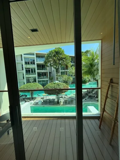 Luxuriöse 1-Zimmer-Wohnung mit Poolzugang im Wyndham Grand Nai Harn