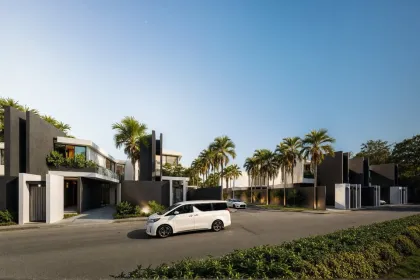 Maison de Ville Moderne 3 Chambres avec Piscine Privée près de Laguna Phuket