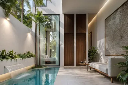 Maison de Ville Moderne 3 Chambres avec Piscine Privée près de Laguna Phuket