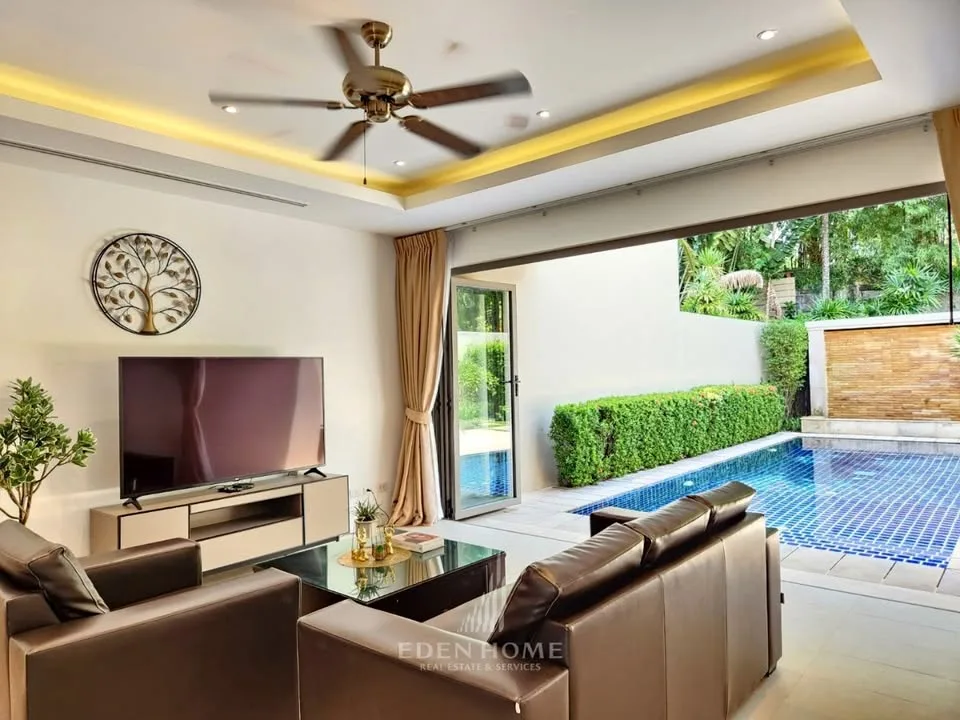 Luxus 2-Schlafzimmer Moderne Tropische Poolvilla bei The Harmony Villa