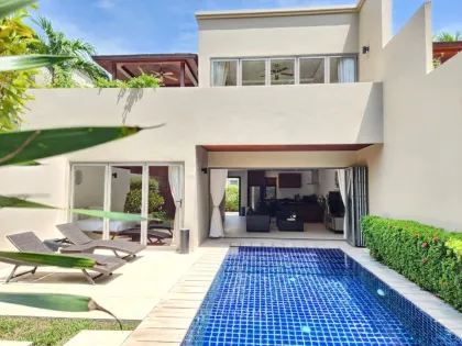 Luxury 2-Bedroom Modern Tropical Pool Villa at The Harmony Villa