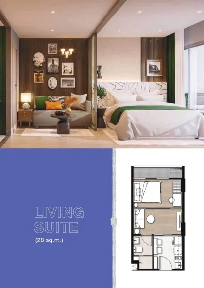 ขายอพาร์ตเมนต์ 1 ห้องนอน 1 ห้องน้ำ ที่ The Origin Kathu-Patong