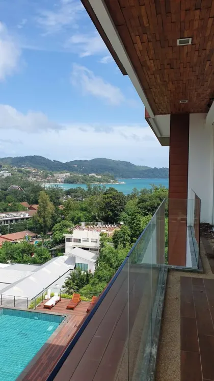 Sea View 2-Bedroom Corner Unit Near Karon & Kata Beaches