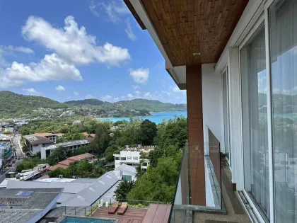 Sea View 2-Bedroom Corner Unit Near Karon & Kata Beaches
