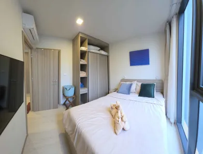 คอนโด 1 ห้องนอนใหม่พร้อมวิวสระว่ายน้ำที่ The Base Rise ภูเก็ต