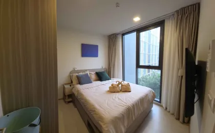 คอนโด 1 ห้องนอนใหม่พร้อมวิวสระว่ายน้ำที่ The Base Rise ภูเก็ต