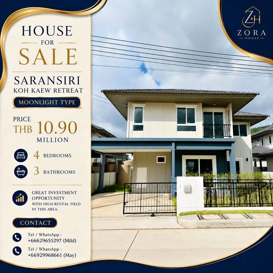 4-Bedroom House for Sale in Saransiri Koh Kaew Retreat, Phuket