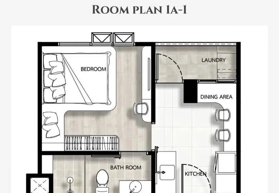 Condominio nuevo de 1 dormitorio cerca del mar en Kamala, Phuket