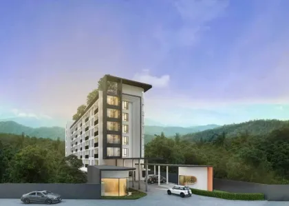 Nouveau condo 1 chambre proche mer à Kamala, Phuket