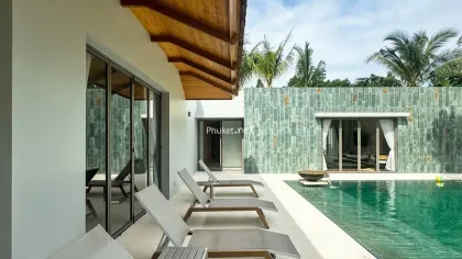 Modern Balinese Thalang Pool Villa with 4 Beds & 4 Baths