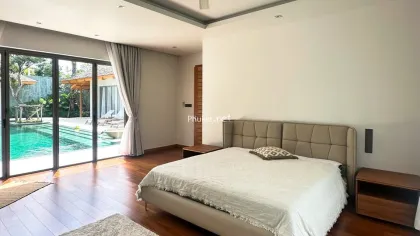 Modern Balinese Thalang Pool Villa with 4 Beds & 4 Baths