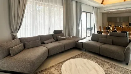 Modern Balinese Thalang Pool Villa with 4 Beds & 4 Baths
