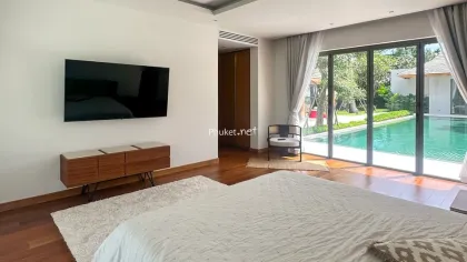 Modern Balinese Thalang Pool Villa with 4 Beds & 4 Baths