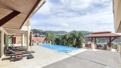 Charming Thai-style Villa with 7 Beds and 7 Baths in Kata Hillside