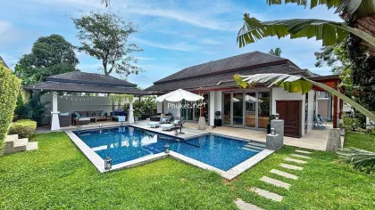 Contemporary Thai-Balinese Pool Villa in Layan with 4 Beds & 4 Baths