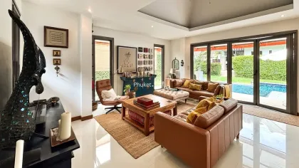 Contemporary Thai-Balinese Pool Villa in Layan with 4 Beds & 4 Baths