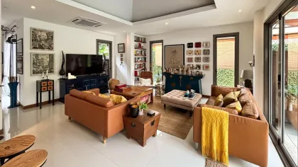 Contemporary Thai-Balinese Pool Villa in Layan with 4 Beds & 4 Baths