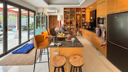 Contemporary Thai-Balinese Pool Villa in Layan with 4 Beds & 4 Baths