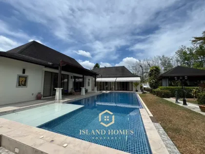Spacious 4-Bedroom Pool Villa with Large Garden Near Yamu, Phuket